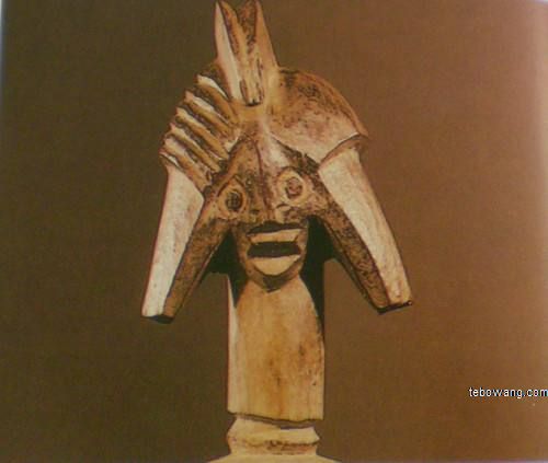 尼日利亚木雕头像图片